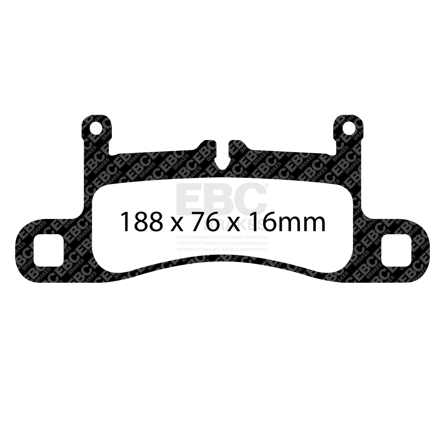 EBC Brakes Pad and Disc Kit (PD04KR607)