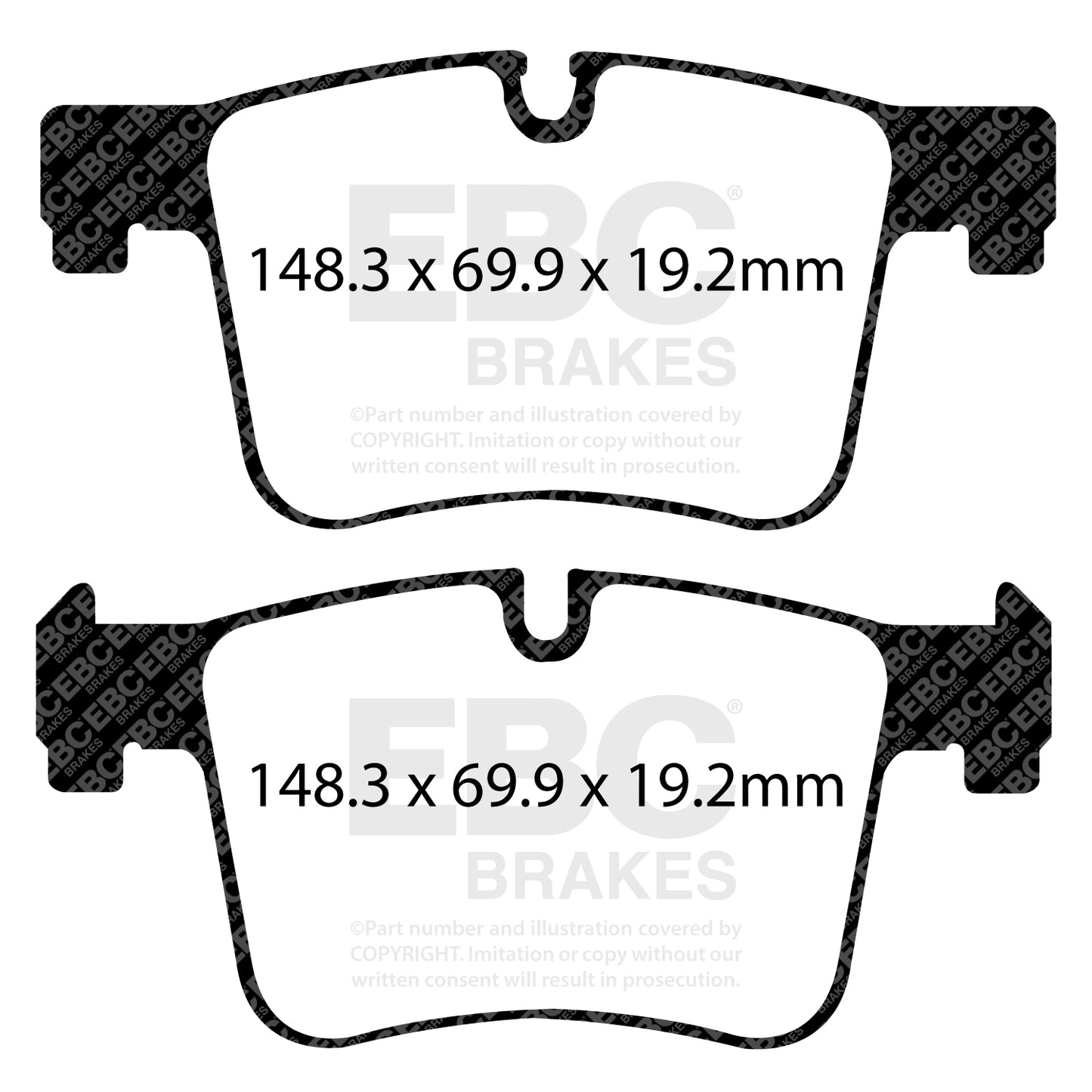 EBC Brakes Pad and Disc Kit (PD13KF822)