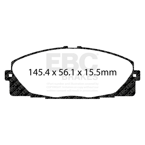 EBC Brakes Pad and Disc Kit (PDKF2029)