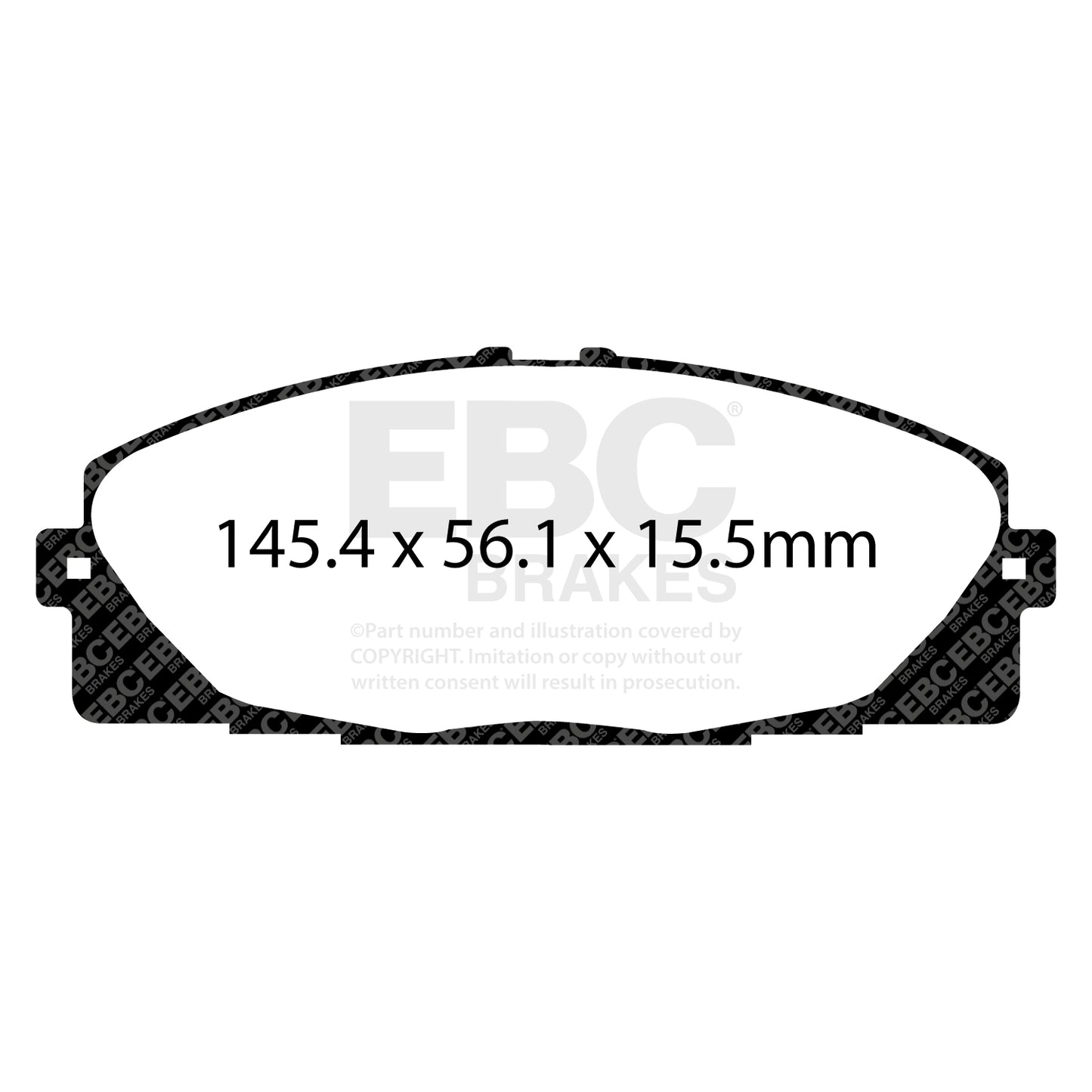 EBC Brakes Pad and Disc Kit (PDKF2321)