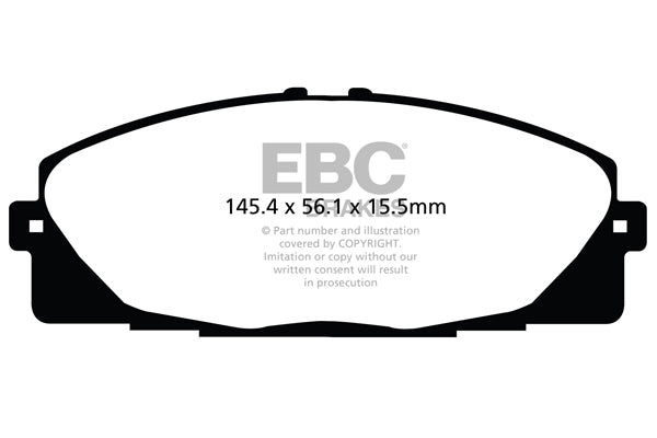 EBC Brakes Pad and Disc Kit (PDKF2321)