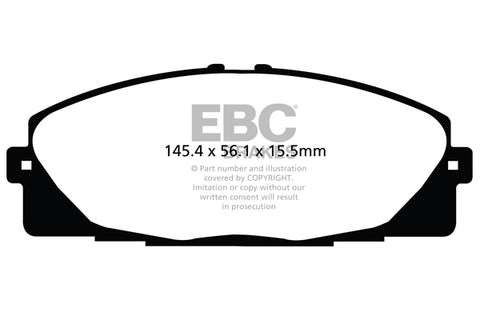 EBC Brakes Pad and Disc Kit (PDKF2321)