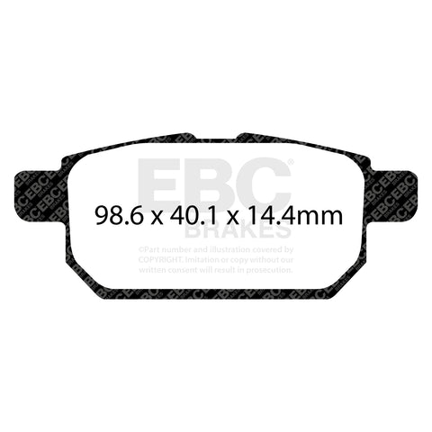 EBC Brakes Pad and Disc Full vehicle Kit (PD40K1785)