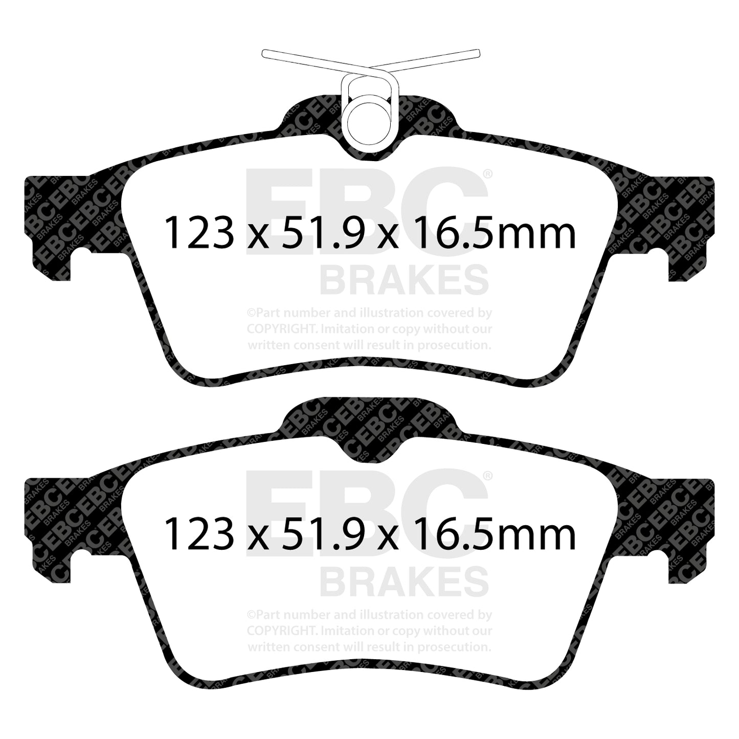EBC Brakes Pad and Disc Full vehicle Kit (PD40K1527)