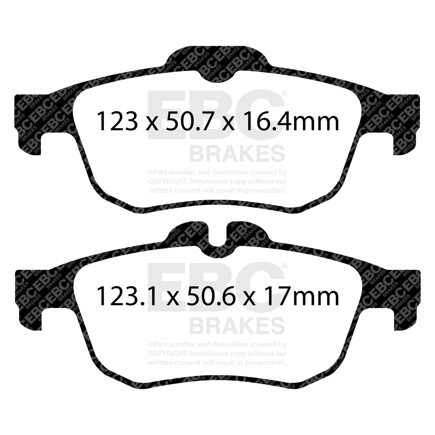 EBC Brakes Pad and Disc Full vehicle Kit (PD40K2329)