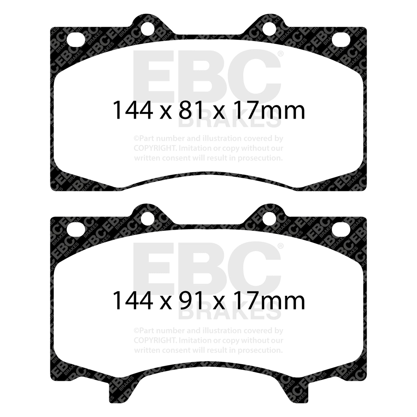 EBC Brakes Pad and Disc Kit (PD11KF1271)