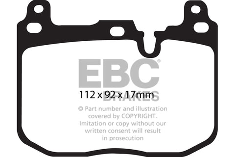 EBC Full Race RPX Pad & 2pc Disc Kit - (P2DK014RPX) Front