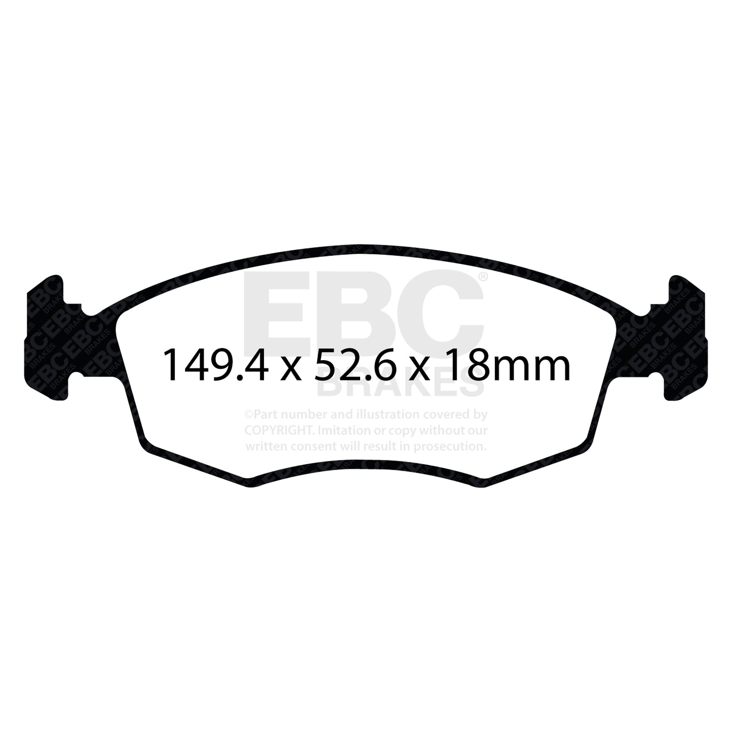 EBC Brakes Pad and Disc Kit (PDKF389)