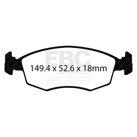 EBC Brakes Pad and Disc Kit (PDKF389)