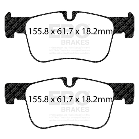 EBC Brakes Pad and Disc Full vehicle Kit (PD40K275)
