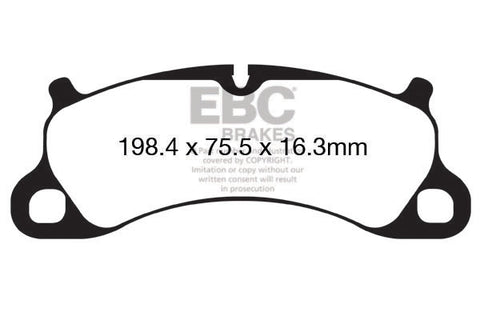 EBC Brakes RPX Racing Pad (DP82144RPX) Front