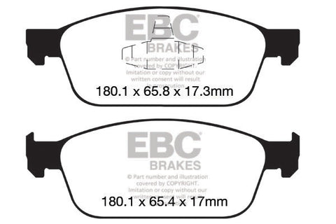 EBC Orangestuff 9000 Series Race Brake Pad Set (DP92145)