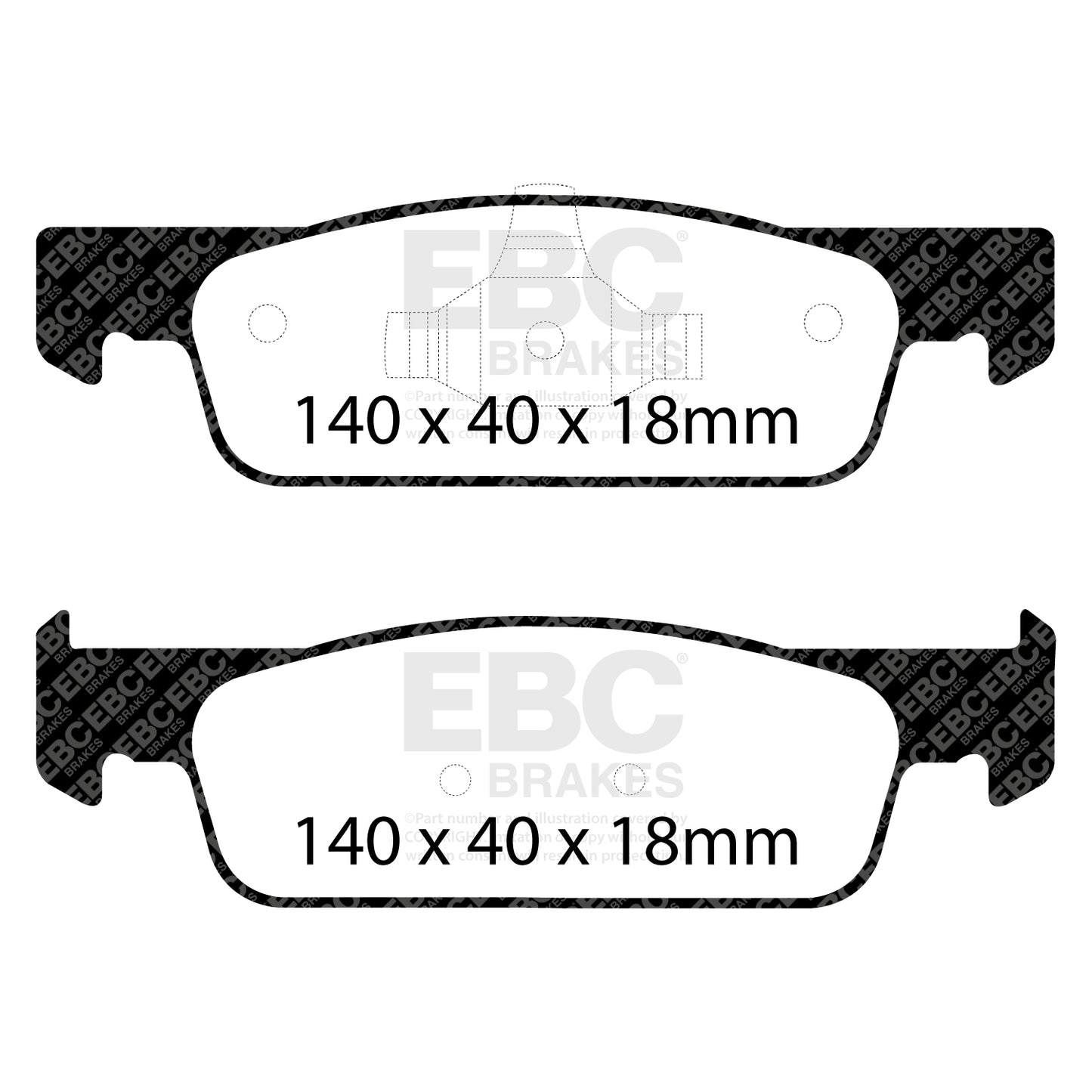 EBC Brakes Pad and Disc Kit (PD03KF1459)