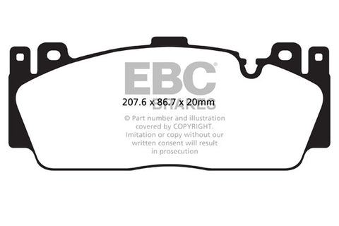 EBC RPX Brake Pads DP82148RPX Front