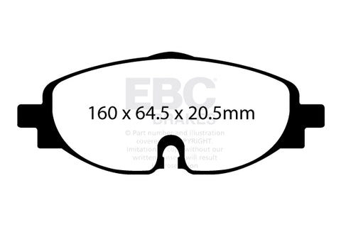 EBC Brakes Pad and Disc Full vehicle Kit (PD40K2601)