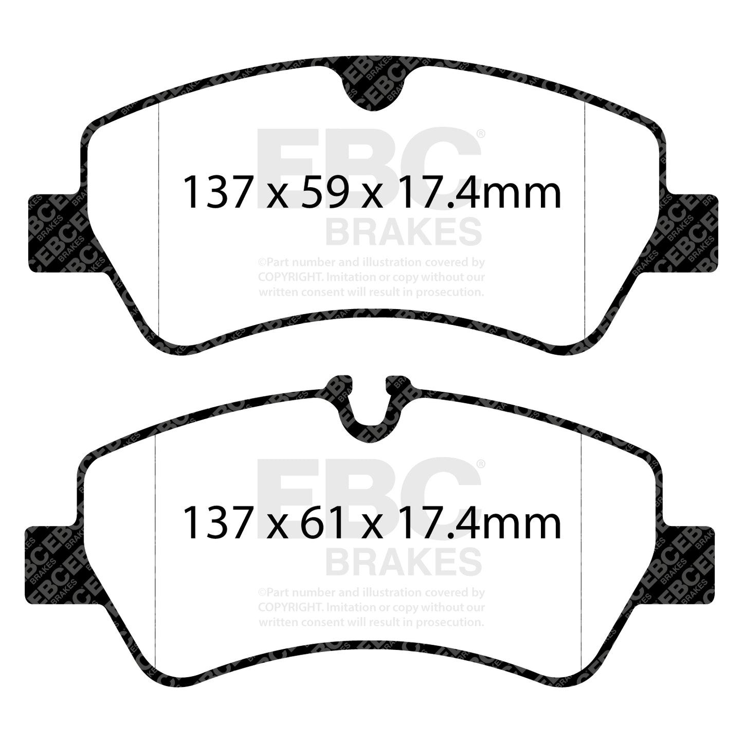 EBC Brakes Pad and Disc Full vehicle Kit (PD40K2364)