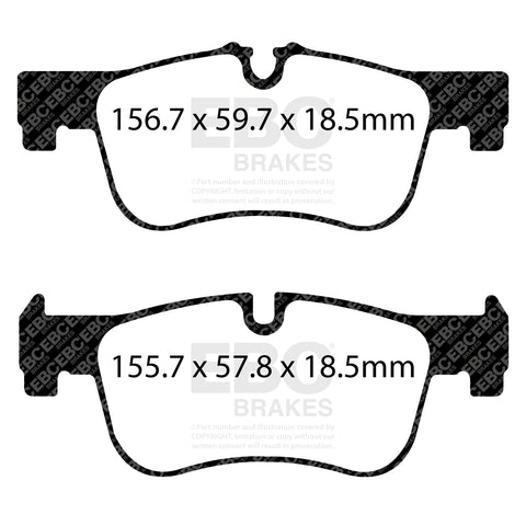 EBC Brakes Pad and Disc Kit (PDKF222)