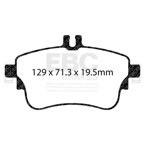 EBC Brakes Pad and Disc Full vehicle Kit (PD40K1154)