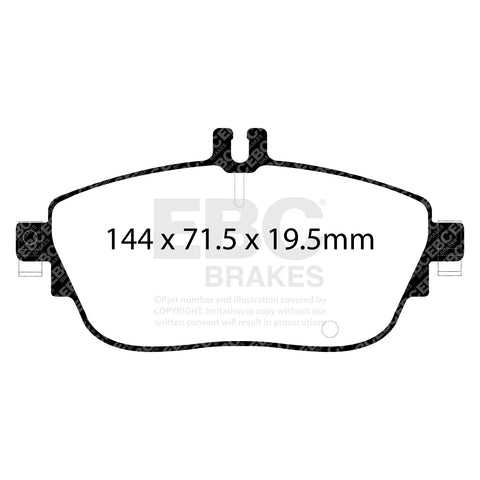 EBC Brakes Pad and Disc Full vehicle Kit (PD40K1186)