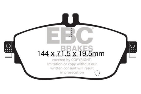 EBC Ultimax OE Replacement Brake Pad Set (DPX2165)