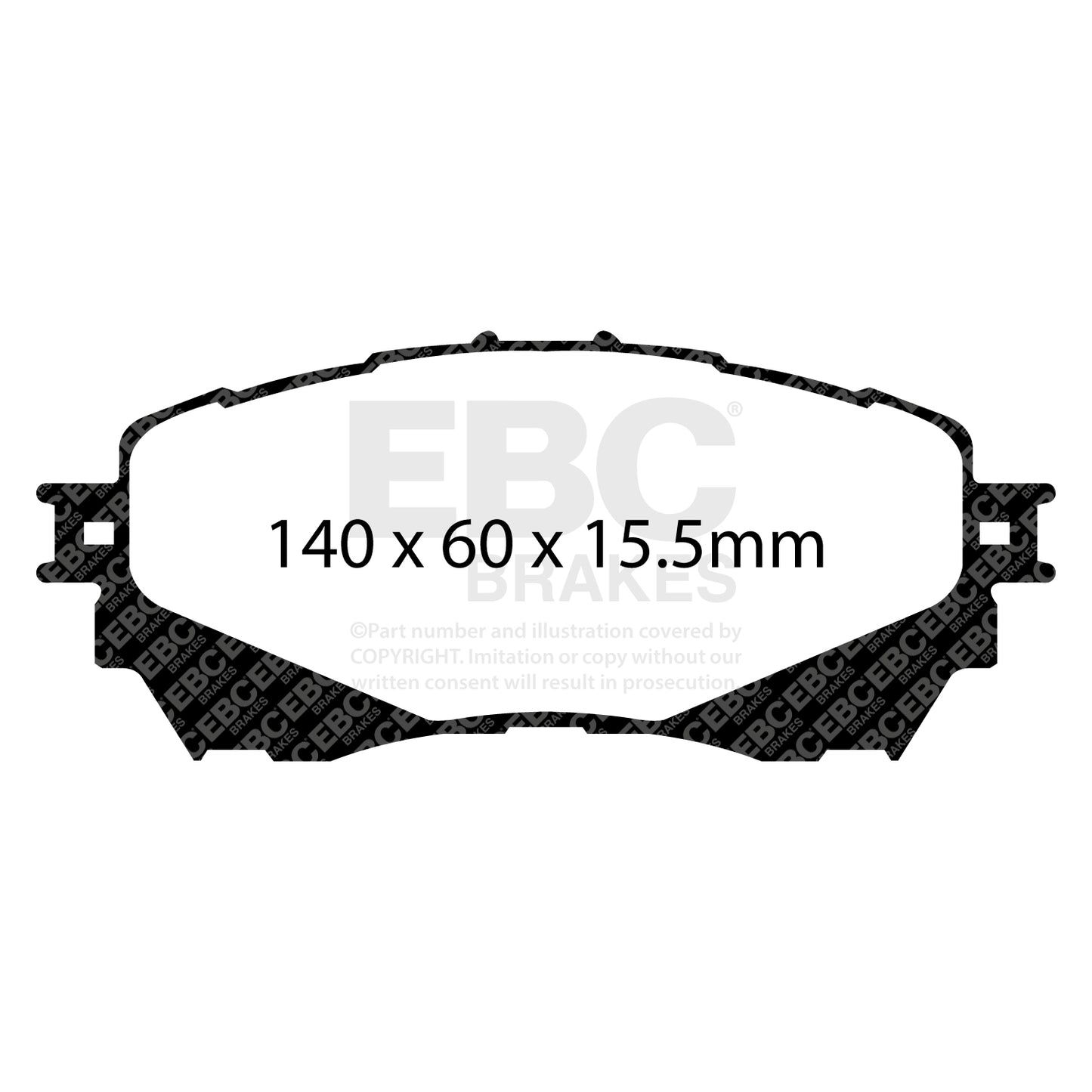 EBC Brakes Pad and Disc Kit (PD11KF1306)