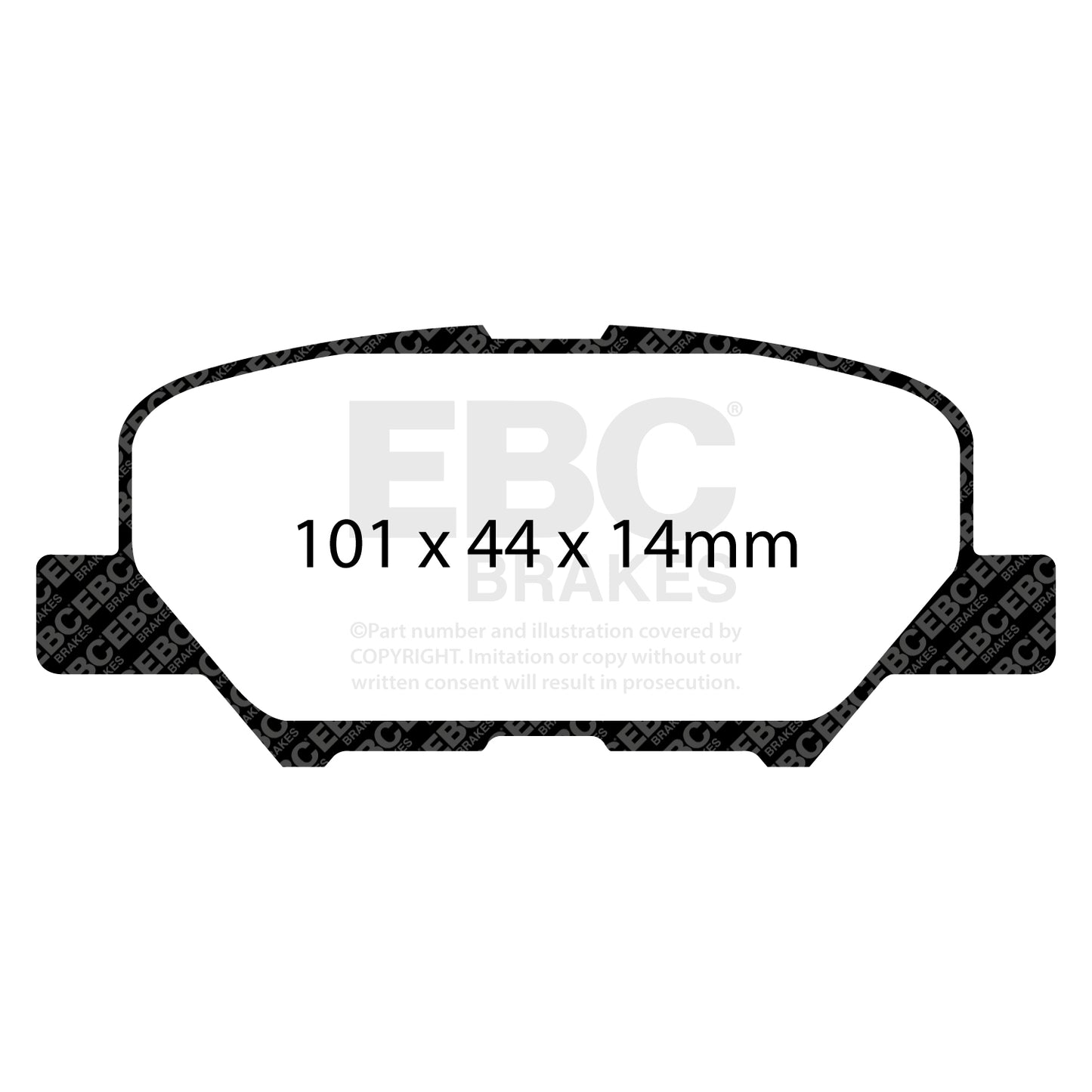 EBC Brakes Pad and Disc Kit (PD11KR626)