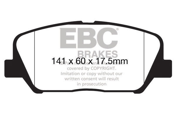 EBC Brakes Pad and Disc Full vehicle Kit (PD40K909)