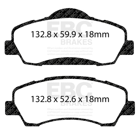 EBC Brakes Pad and Disc Kit (PDKF2344)