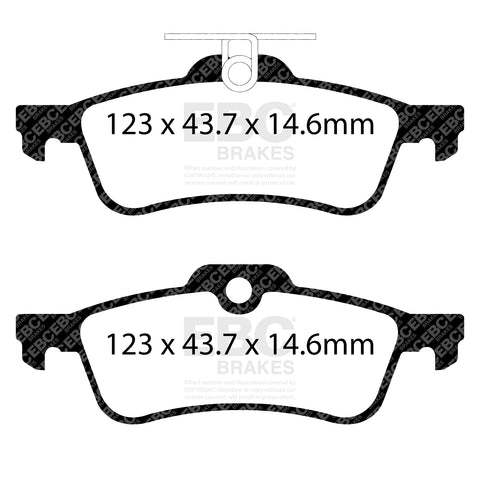 EBC Brakes Pad and Disc Kit (PD12KR263)