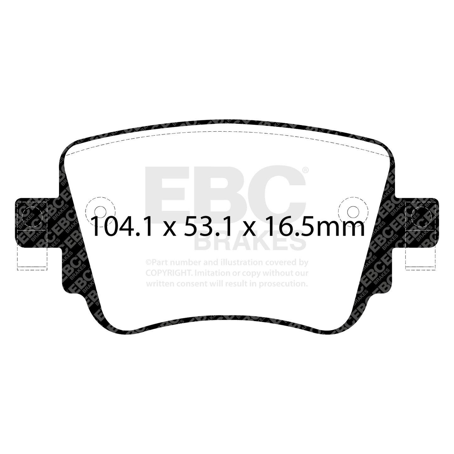 EBC Brakes Pad and Disc Kit (PD12KR264)