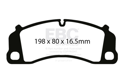 EBC Pad + 2 Piece Disc Kit P2DK045RPX Full Car