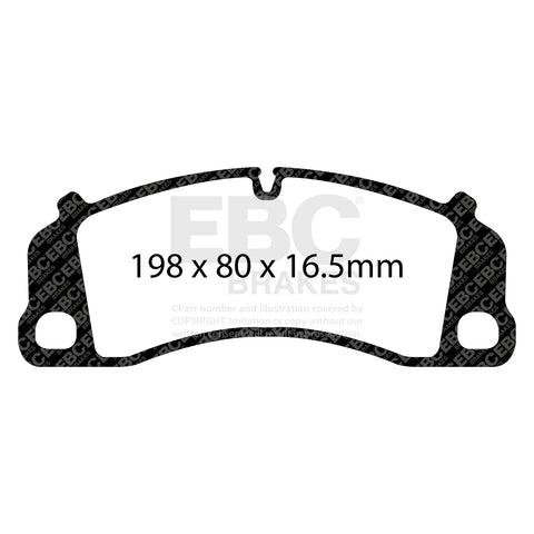 EBC Pad + 2 Piece Disc Kit P2DK039B Front