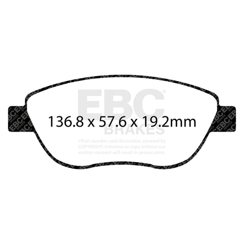 EBC Brakes Pad and Disc Kit (PDKF2350)