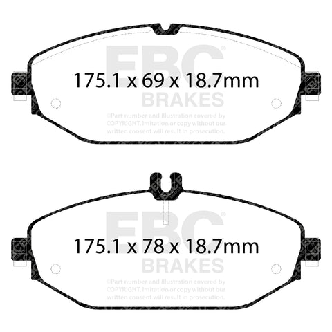 EBC Brakes Pad  and  Disc Kit (PD01KF1706)