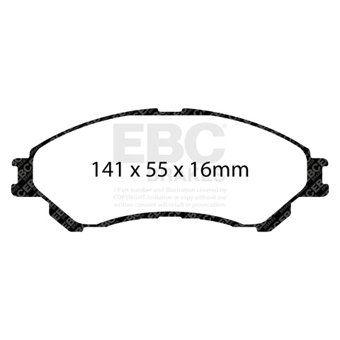 EBC Brakes Pad and Disc Kit (PDKF2352)