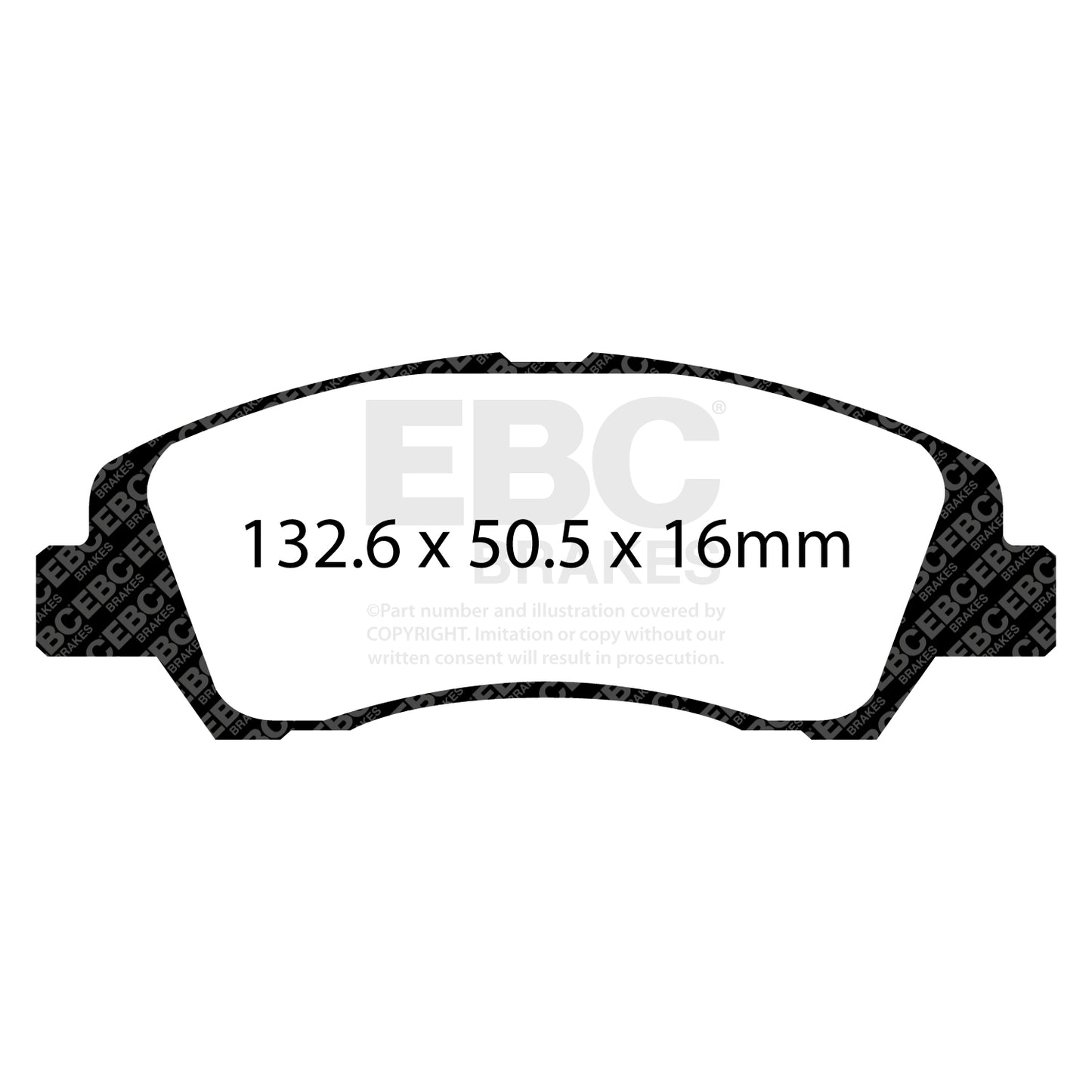 EBC Brakes Pad and Disc Kit (PDKF2354)