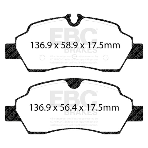 EBC Brakes Pad and Disc Full vehicle Kit (PD40K2401)
