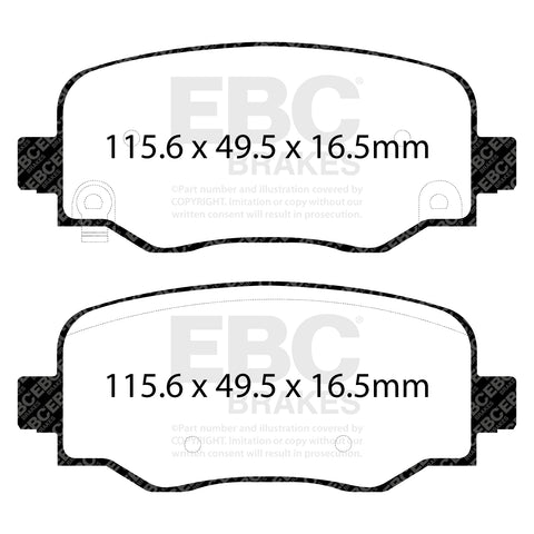EBC Brakes Pad  and  Disc Kit (PD01KR895)