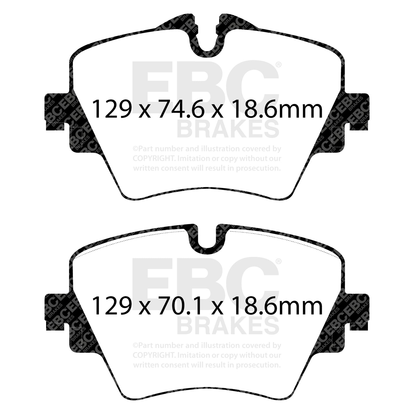 EBC Brakes Pad and Disc Kit (PD13KF850)