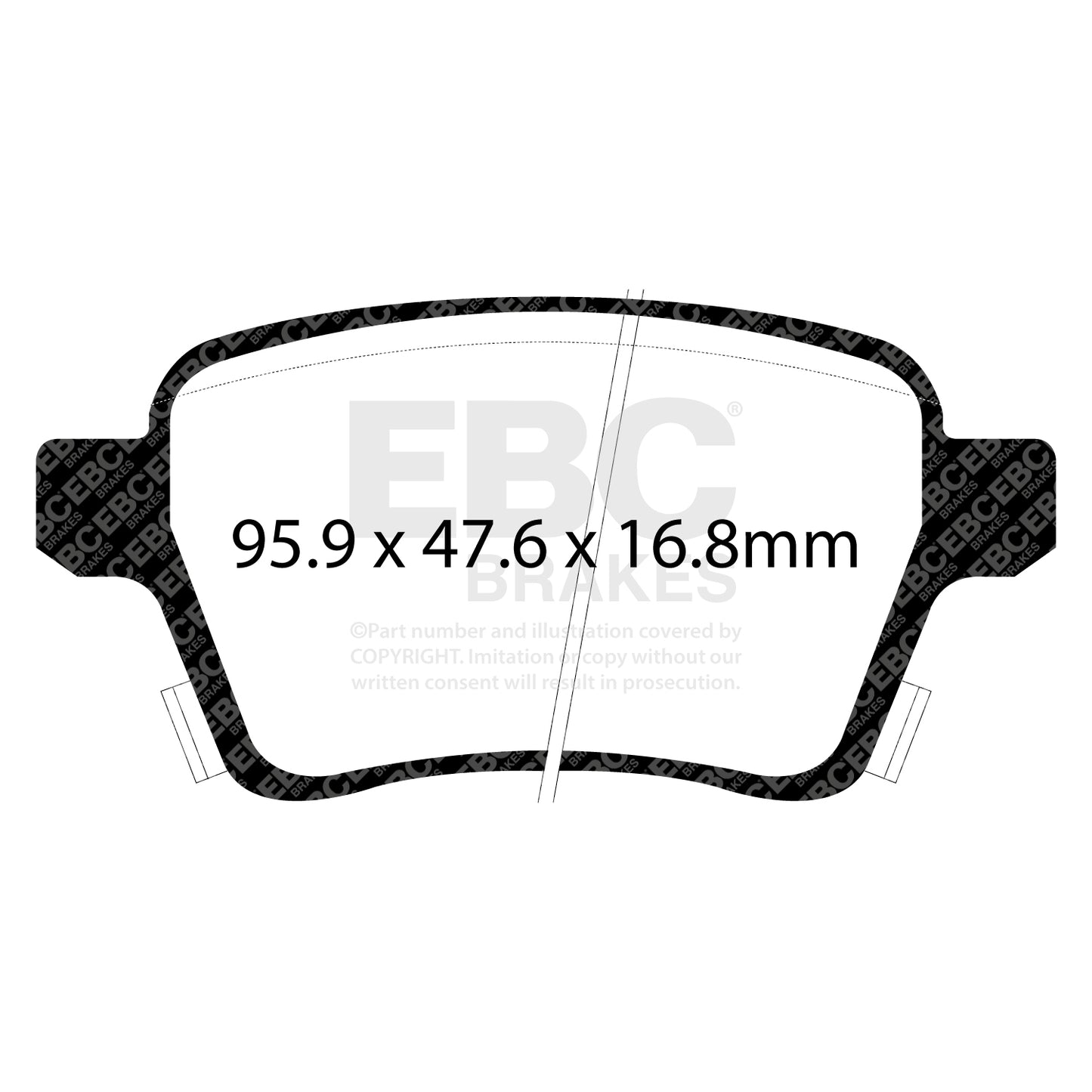 EBC Brakes Pad and Disc Kit (PD08KR430)