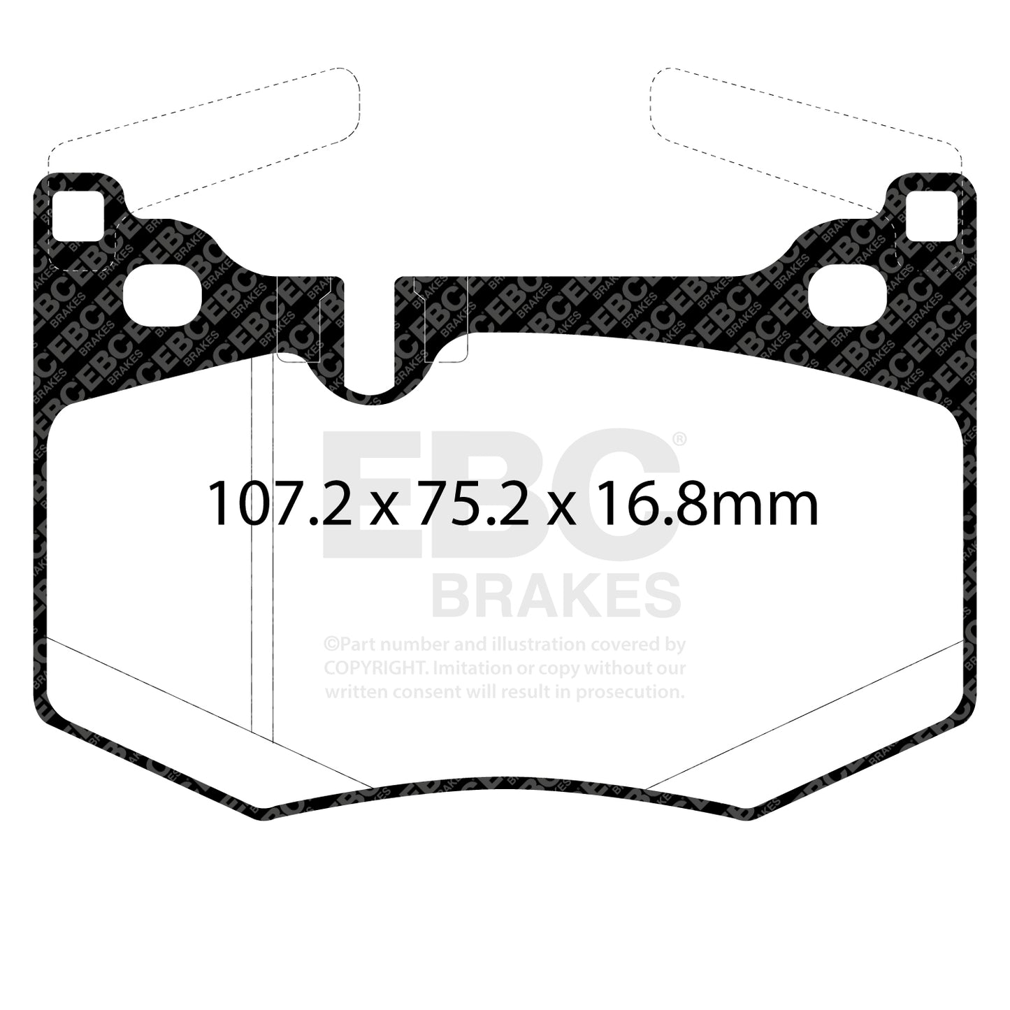 EBC Brakes Pad  and  Disc Kit (PD02KR541)