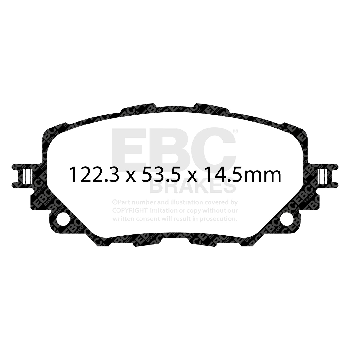 EBC Brakes Pad and Disc Kit (PD13KF897)