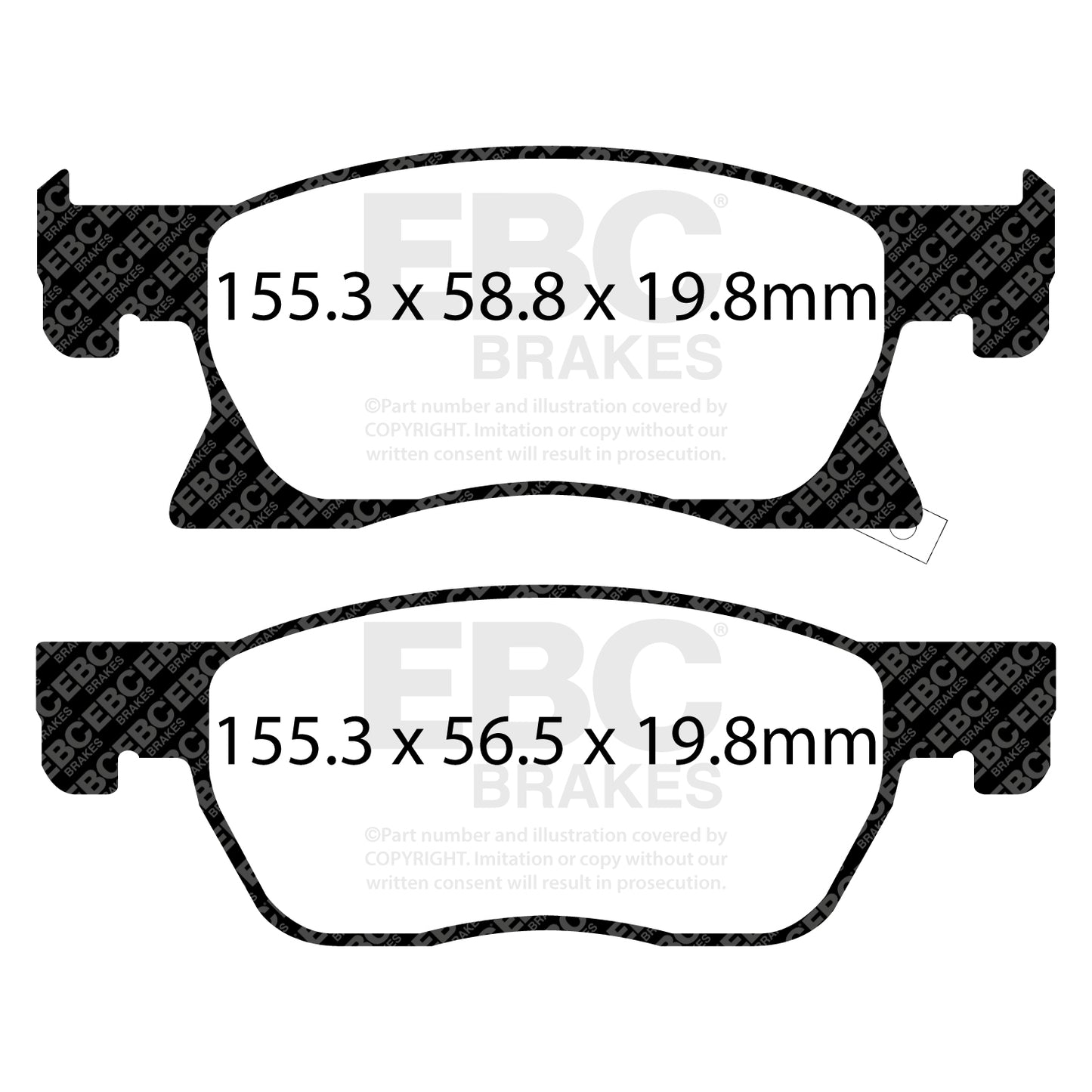 EBC Brakes Pad and Disc Kit (PD06KF742)