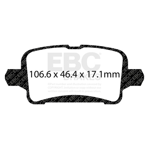 EBC Brakes Pad and Disc Kit (PD08KR434)