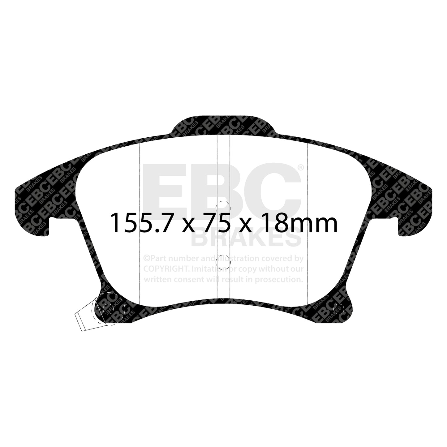 EBC Brakes Pad and Disc Kit (PD03KF1526)