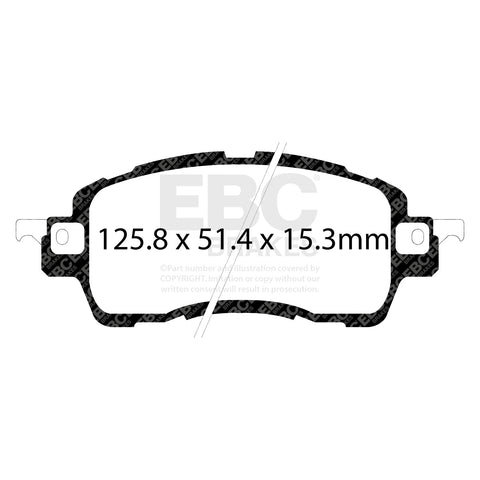 EBC Brakes Pad and Disc Kit (PDKF2395)