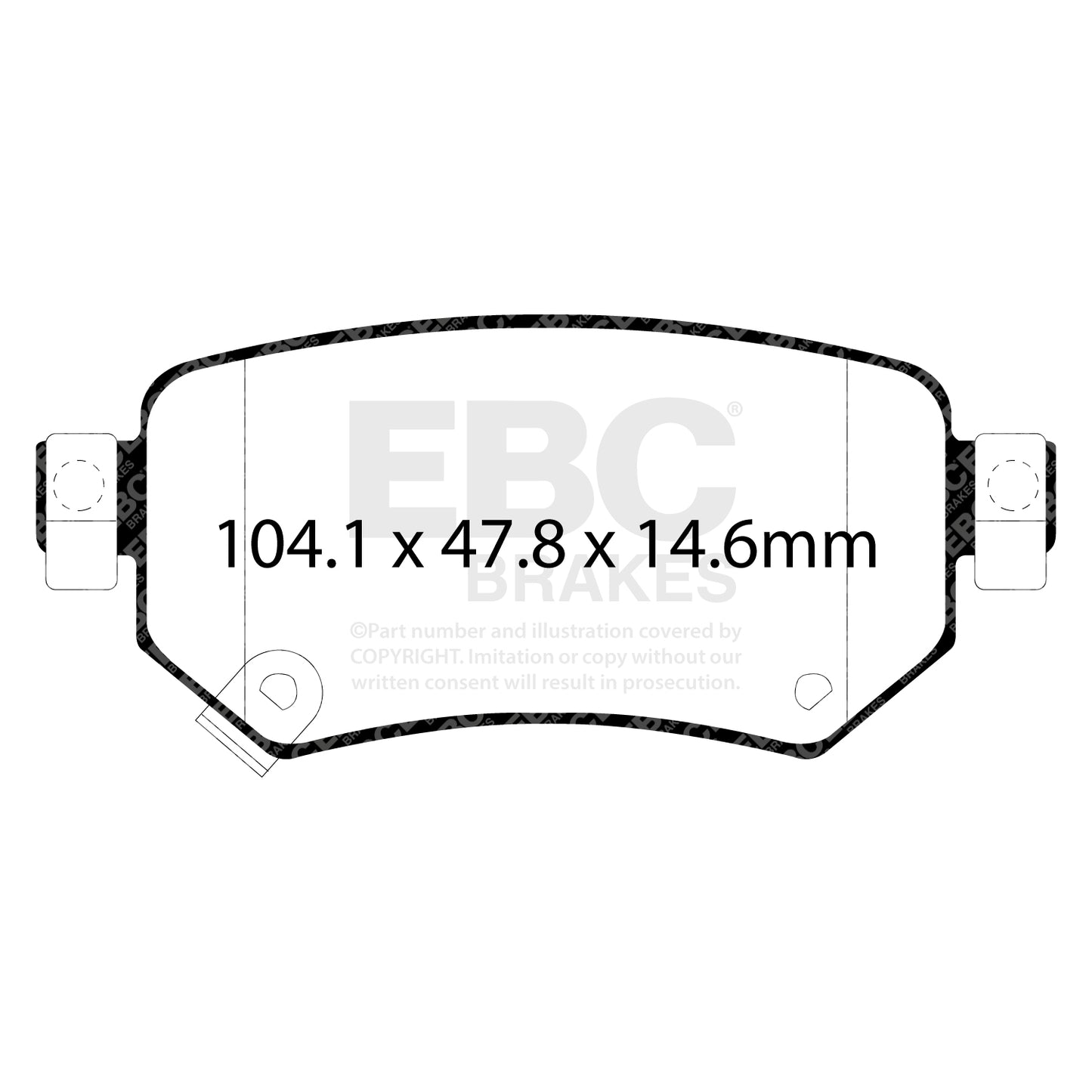 EBC Brakes Pad and Disc Full vehicle Kit (PD40K2603)