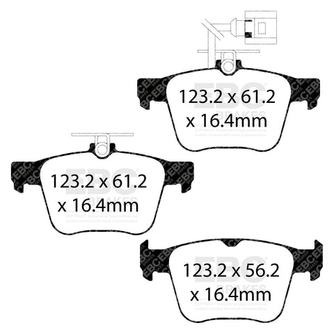 EBC Brakes Pad and Disc Kit (PD04KR655)