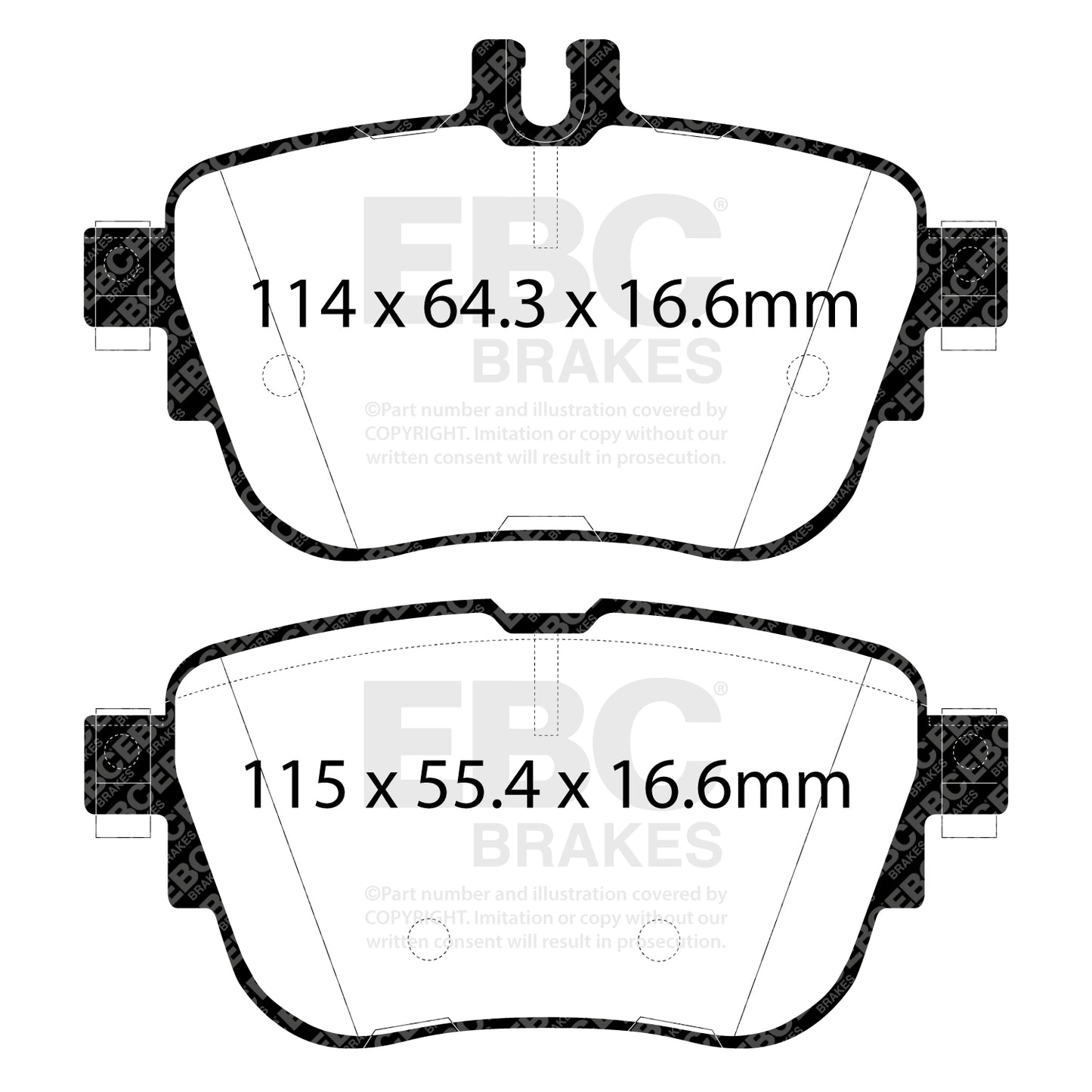 EBC Brakes Pad and Disc Kit (PD03KR996)