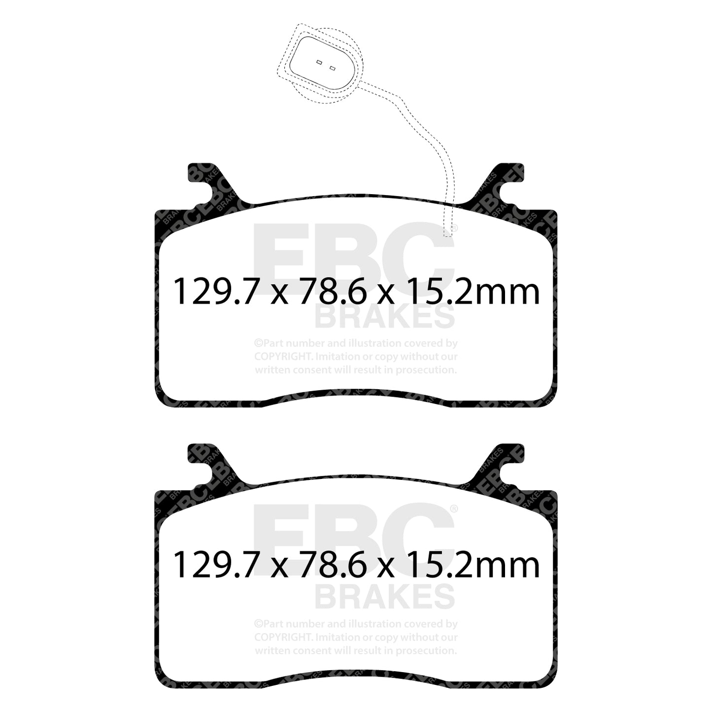 EBC Brakes Pad and Disc Full vehicle Kit (PD40K2467)